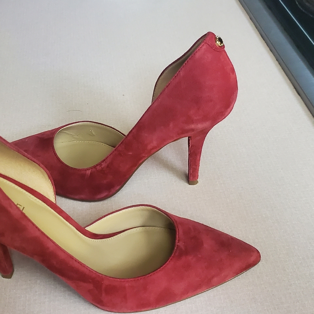 Michael Kors Women's Deep Brick Red Dor'say Pumps